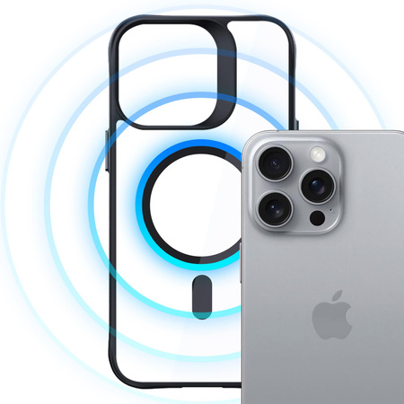 3MK ETUI MAGCASE SATIN ARMOR DO IPHONE 16 PRO Z MAGNETYCZNYM ZAMKNIĘCIEM