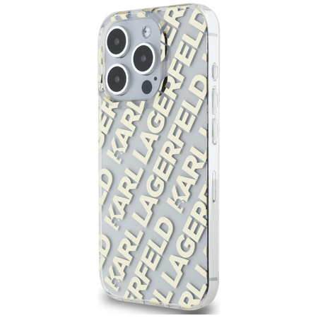 KARL LAGERFELD HARDCASE DO IPHONE 15 PRO MAX Z LOGO IML FULLOVER POKROWIEC