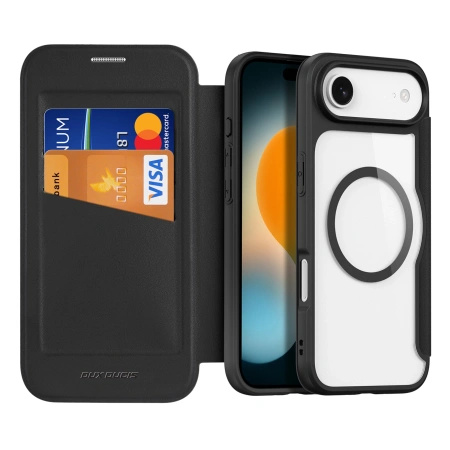 DUX DUCIS ETUI SKIN X PRO DO IPHONE 17 AIR Z PORTFELEM KOMPATYBILNE Z