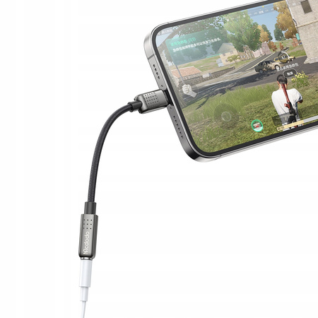 MCDODO PRZEJŚCIÓWKA ADAPTER LIGHTNING MINI JACK 3,5MM KABEL DO IPHONE 13 14