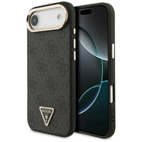 Etui Guess 4G Triangle Logo MagSafe do   iPhone Air czarny złoty