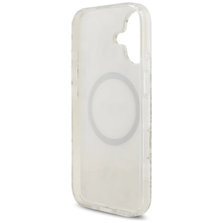 GUESS ETUI IML FLOWERS ELECTRO PEARL STRAP DO MAGSAFE IPHONE 17