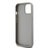 DKNY ETUI HARDCASE DO IPHONE 15 14 13 Z LEATHER MONO STRIPE & METAL LOGO