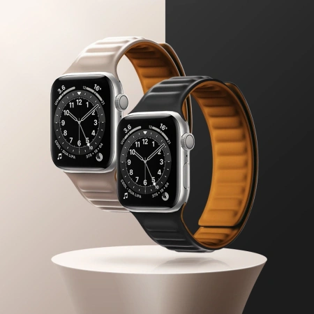 Magnetic Strap pasek do Watch 7/8 41mm magnetyczna opaska bransoleta bransoletka niebieski