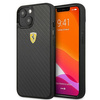 Ferrari FEHCP13SFCABK iPhone 13 mini 5,4" czarny/black hardcase On Track Real Carbon