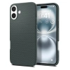 SPIGEN LIQUID AIR CASE DO IPHONE 16 ABYSS GREEN ELEGANCKIE ETUI Z OCHRONĄ