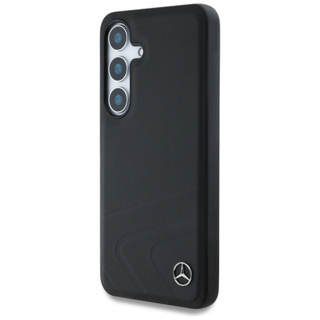 MERCEDES ETUI MAGNETYCZNE DO SAMSUNG GALAXY S25 HORIZONTAL CURVES DEBOSSED