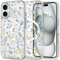 TECH-PROTECT MAGMOOD ETUI DO IPHONE 16 DO MAGSAFE SPRING FLOWERS OCHRONA