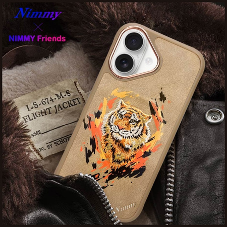NIMMY ETUI TYGRYS DO MAGSAFE DO IPHONE 16 OCHRONA Z UNIKALNYM MOTYWEM