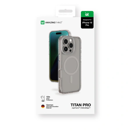 AMAZINGTHING ETUI SILIKONOWE TITAN PRO MAG CASE DO IPHONE 16 PRO