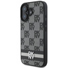 DKNY ETUI HARDCASE DO IPHONE 16 6.1 WZÓR CHECKERED STRIPES WYSOKIEJ JAKOŚCI