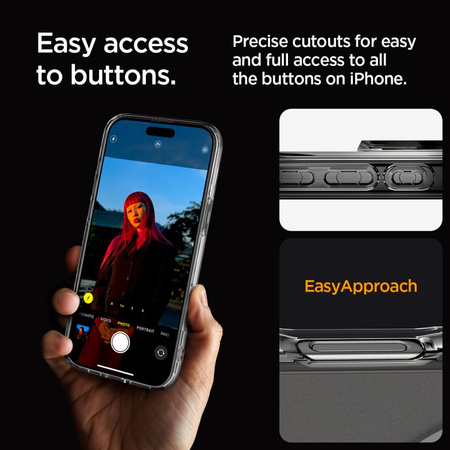 SPIGEN ULTRA HYBRID MAG CASE DO IPHONE 16 PRO Z DO MAGSAFE OCHRONĄ FROST