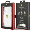 Etui Ferrari FEHMP14SURKT na iPhone 14 przezroczysty/- przezroczyste hardcase Outline Magsafe