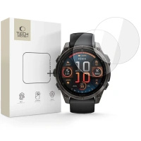 TECH-PROTECT SZKŁO HARTOWANE GLASS FIT+ 2-PACK DO GARMIN FENIX 8 47 MM