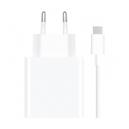 Xiaomi Travel Charger Combo szybka ładowarka sieciowa USB-A 120W biały