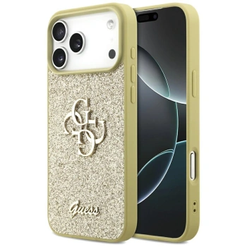 GUESS ETUI FIXED GLITTER BIG 4G DO IPHONE 17 PRO MAX CASE OCHRONNY
