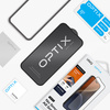 UNIQ OPTIX MATTE SZKŁO DO IPHONE 15 6.1 14 PRO MATOWE Z APLIKATOREM OCHRONA