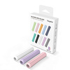 Stoyobe Silicone Holder zestaw uchwytów silikonowych dla Apple Pencil 1 / Apple Pencil 2 / Huawei M-Pencil różowy+fioletowy+biały (3 szt.)