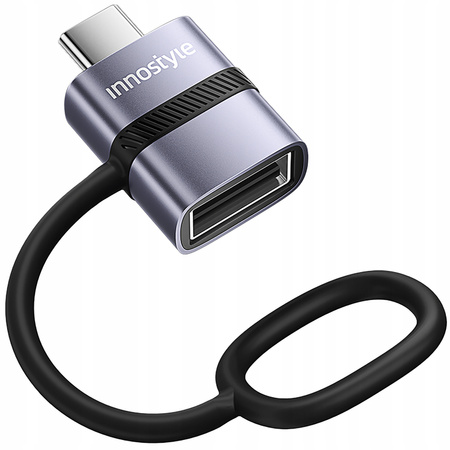 INNOSTYLE ADAPTER PRZEJŚCIÓWKA USB-A 3.0 DO USB-C NA USB TYP C 3A 5GBPS OTG