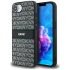 DKNY ETUI REPEAT TEXTURE PATTERN WITH TONAL STRIPE DO IPHONE 16E LUKSUSOWE