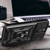 HURTEL ETUI PANCERNE DO IPHONE 15 PRO Z PODSTAWKĄ CAMSHIELD OSŁONA AAPARATU