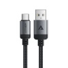 ACEFAST KABEL USB-A DO USB-C 3A 1.2M DO SAMSUNG HUAWEI SZYBKA WYMANA DANYCH