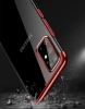 HURTEL CLEAR COLOR CASE ETUI DO SAMSUNG GALAXY A72 4G Z METALICZNĄ RAMKĄ