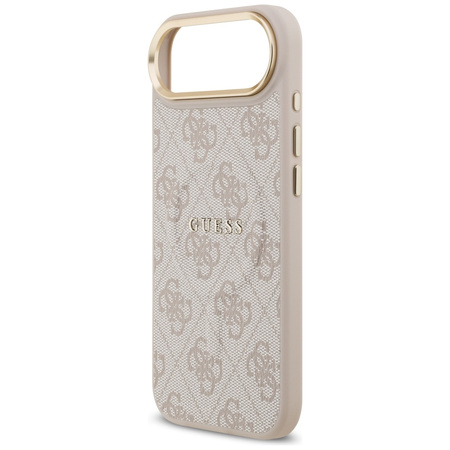 Etui Guess 4G PU Classic Logo MagSafe do iPhone Air różowy