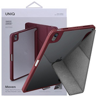 UNIQ etui Moven iPad Mini (2021) Antimicrobial bordowy/burgundy