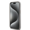 DKNY CASE DO IPHONE 15 PLUS 14 PLUS Z LOGO MONO STRIPE I METALOWYM AKCENTEM