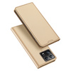Dux Ducis Skin Pro etui Xiaomi 13 pokrowiec z klapką portfel na kartę podstawka złote