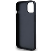 DKNY ETUI DO IPHONE 15 PLUS 14 PLUS HARDCASE LEATHER MONO STRIPE METAL LOGO