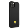 Ferrari FEHMSIP14MBK iPhone 14 Plus 6,7" czarny/black hardcase Silicone Metal Logo Magsafe