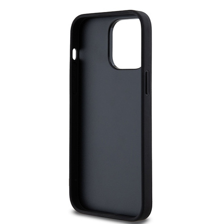 DKNY ETUI HARDCASE DO IPHONE 14 PRO MAX 6.7 LEATHER CHECKERED MONO PATTERN