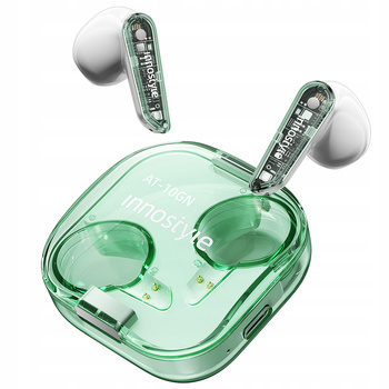 INNOSTYLE SŁUCHAWKI BEZPRZEWODOWE DOUSZNE BLUETOOTH V5.3 Z MIKROFONEM ETUI
