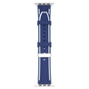 Beline pasek Apple Watch Solid Silicone42/44/45/49mm granatowo-biały  navy/white