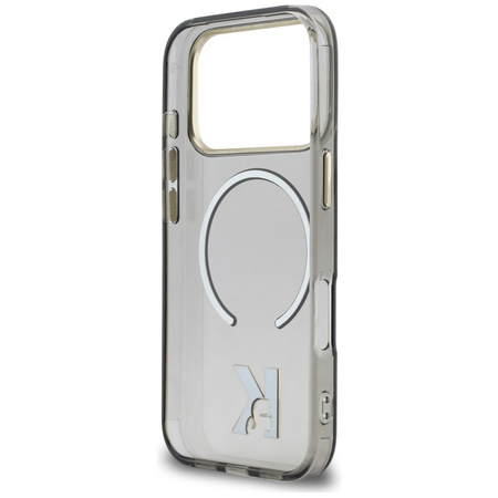 Etui Karl Lagerfeld IML K Head Logo MagSafe do iPhone 17 Pro czarny