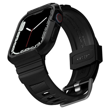 SPIGEN RUGGED ARMOR ”PRO” APPLE WATCH 4 / 5 / 6 / 7 / 8 / SE (40 / 41 MM) BLACK