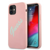 Guess GUHCP12SLSVSPG iPhone 12 mini 5,4" różowo zielony/green pink hardcase Silicone Vintage