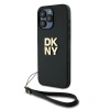 DKNY ETUI HARDCASE DO IPHONE 15 PRO MAX 6.7 Z UCHWYTEM WRIST STRAP LOGO