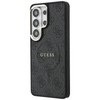 Etui Guess 4G Embossed Ring MagSafe do Samsung Galaxy S26 Ultra czarny