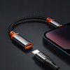 Mcdodo phone adapter, for iPhone, USB-C, silver