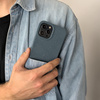 Eco Case etui iPhone 14 Pro Max silikonowy degradowalny pokrowiec fioletowe