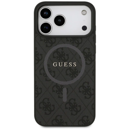 GUESS ETUI CASE POKROWIEC DO MAGSAFE IPHONE 17 PRO MAX 4G RING CLASSIC