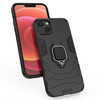 Ring Armor etui do iPhone 14 Plus pancerny pokrowiec uchwyt magnetyczny ring czarne