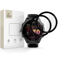 TECH-PROTECT SZKŁO HYBRYDOWE GLASS FLEX+ 2-PACK DO GARMIN FORERUNNER 970