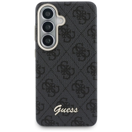 Etui Guess 4G Script MagSafe do Samsung  Galaxy S26 czarny