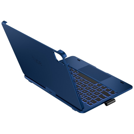 Etui Typecase Flexbook Touch             z klawiaturą do iPad Air 11" 2024/2025 błękitny pacyfik