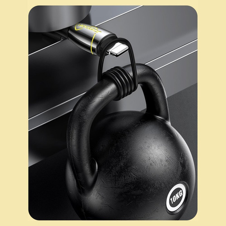 Joyroom Mermaid series kabel USB - Lightning 2,4A 1,2m czarny (S-1230K6)