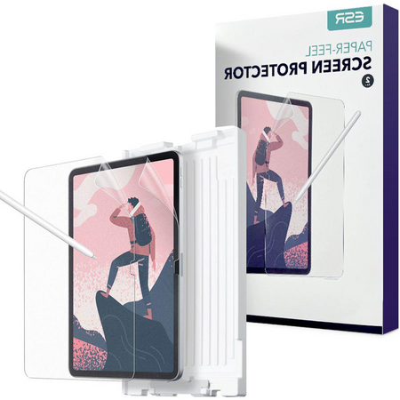 FOLIA OCHRONNA ESR PAPER FEEL 2-PACK IPAD PRO 12.9 2020 / 2021 / 2022 MATTE CLEAR